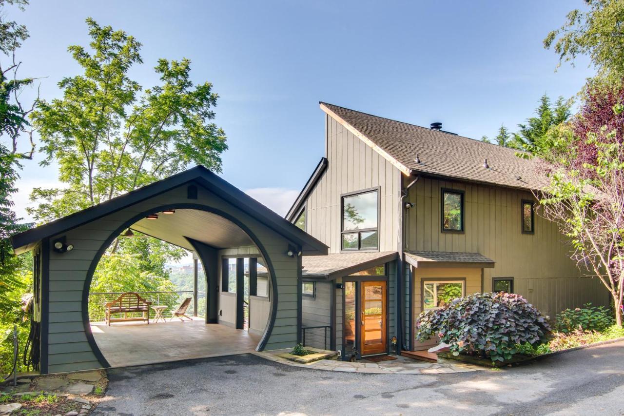 Contemporary Asheville Home With Panoramic Views! 外观 照片