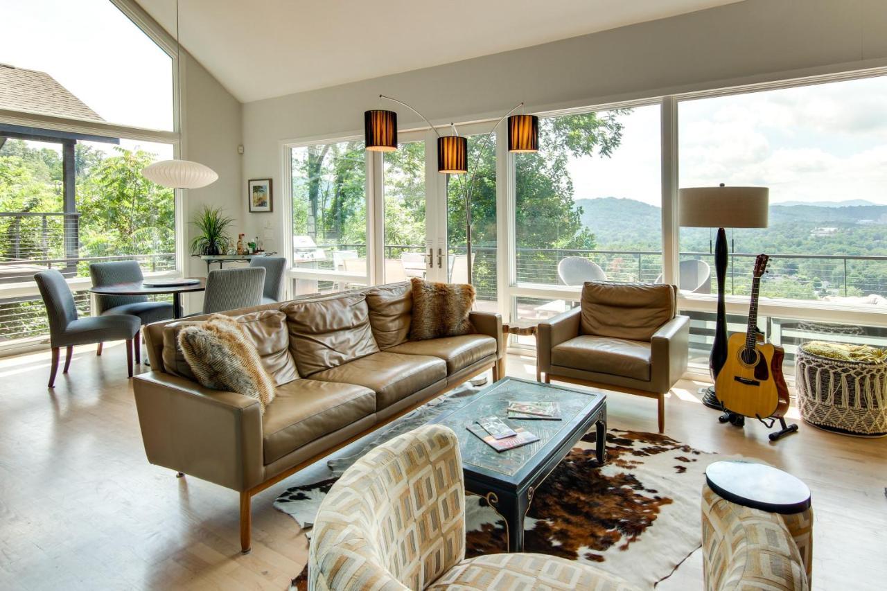 Contemporary Asheville Home With Panoramic Views! 外观 照片