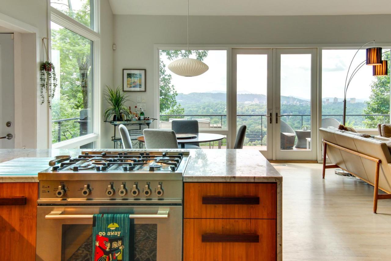 Contemporary Asheville Home With Panoramic Views! 外观 照片
