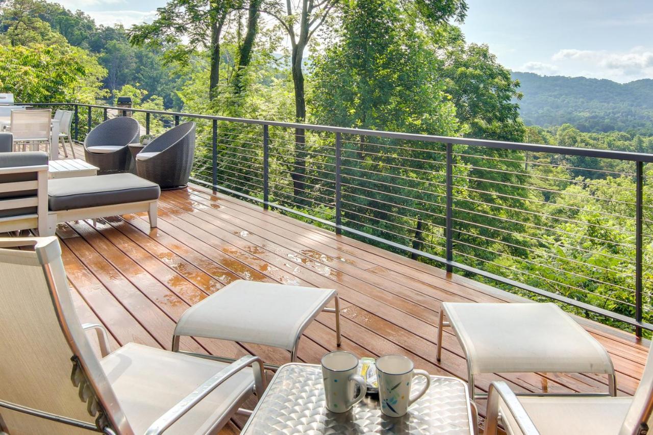 Contemporary Asheville Home With Panoramic Views! 外观 照片
